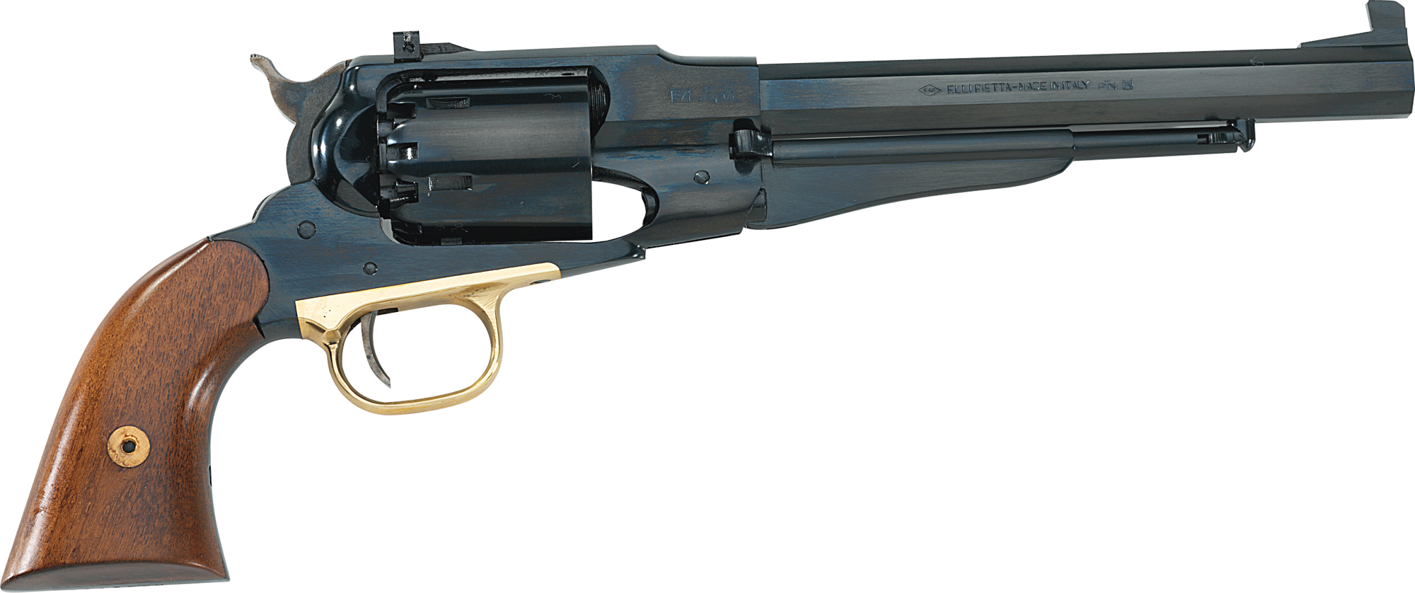 Pietta Model 1858 New Army Target .44-Caliber Black Powder Revolver ...